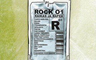 Rock 01 :  Raikas ja Rapea  -  Eri Esittäjiä  -  CD