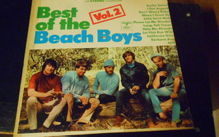 THE  BEACH  BOYS :  BEST  OF  Vol 2 LP Katso UUSI !!!TARJOUS