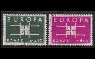 Kreikka 821-2 o Europa (1963)