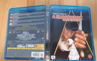 A Clockwork Orange bluray suomitext