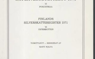 Suomen Hopeaveroluettelot 1571.  VI Pohjanmaa - Matti Valta
