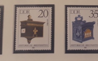 DDR 1985 - Postilaatikoita (4)  ++