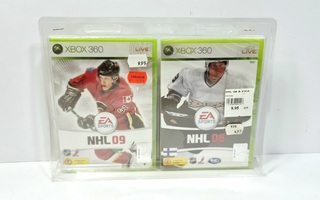 Xbox 360 - NHL 08 & 09 Double Pack UUSI