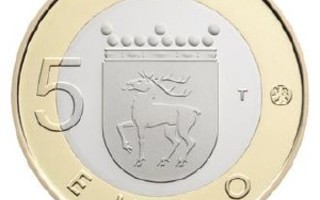 5 Euro Proof  Maakuntaraha Ahvenanmaa