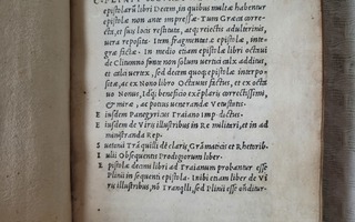 Vuodelta 1508: Aldus Manutiuksen painama post-inkunaabeli