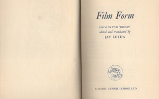 Sergei Eisenstein - Film Form