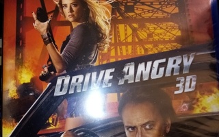 Blu-ray 3D + BLU-RAY :  DRIVE ANGRY 3D ( UUSI)