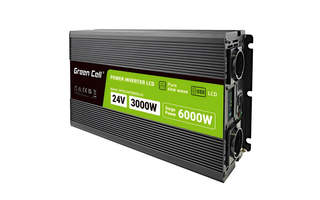 Green Cell PowerInverter LCD 24V 3000W/60000W in