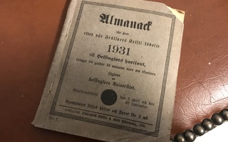 Almanakka 1931