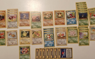 Pokemon Jungle set common ja uncommon