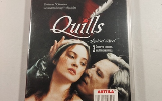 (SL) UUSI! DVD) Quills - Syntiset Säkeet (2000) Kate Winslet