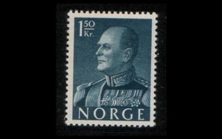 Norja 429y ** Olav V 1.50 kr Y-paperi (1958)