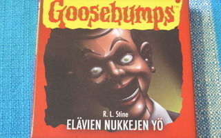 Goosebumps - Elävien nukkejen yö - Äänikirja - 3Cd