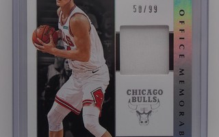 2019-20 Panini  Box office memorabilia Lauri Markkanen /99