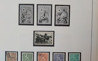 1953 Suomi postimerkki 10 kpl