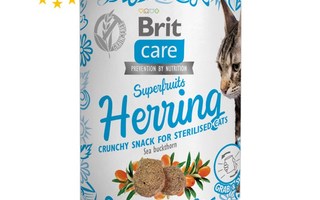 BRIT Care Cat Snack Superfruits Herring - kissan