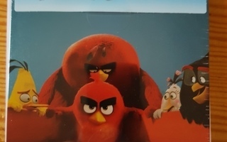 Angry Birds Movie Steelbook (Blu-ray) (uusi, kelmussa)