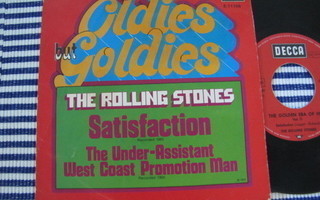 Rolling Stones Satisfaction 7 45 Saksa 1972