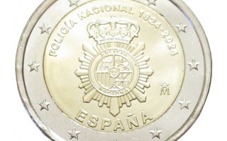 Espanja 2024 2 euro CC National Police, unc