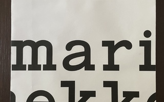 Marimekko logo paperikassi