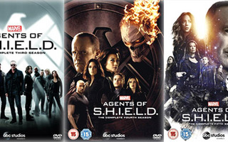 Agents of S.H.I.E.L.D. Kaudet 1-5 + Agent Carter Kaudet 1-2