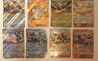 Pokemon Surging Sparks ex - kortteja 8kpl setti