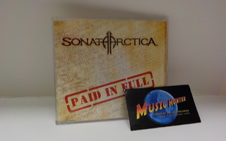 SONATA ARCTICA - PAID IN FULL UUSI CDS 2006 press