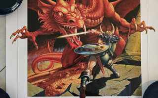 Larry elmore Basic D & D litografi printti