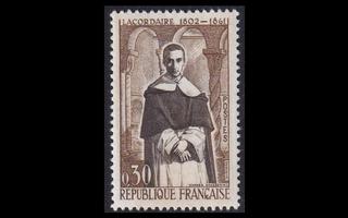 Ranska 1341 ** Père Lacordaire (1961)