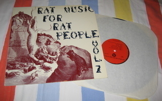 LP V/A RAT MUSIC FOR RAT PEOPLE vol 2 (Go! Records 1984)