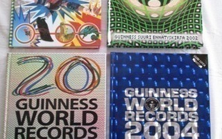 Guinness world records - kirjoja. 7,00€ kpl