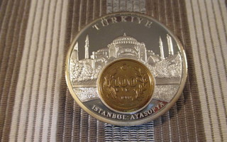 Turkiye 100 Lira 1989 mitali European Currencies.