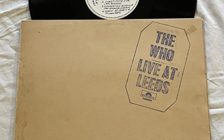 The Who – Live At Leeds (Orig. 1970 GER LP + tilpehöörit)
