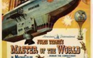 Master Of The World (1961) DVD **muoveissa**