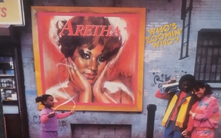 Aretha Franklin. Who's zoomin who LP