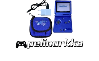 Gameboy Advance SP Kyogre Edition konsoli (AGS-001)