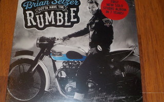 BRIAN SETZER - Gotta Have The Rumble - LP 2021 rockabilly M
