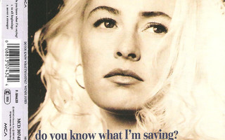 Wendy James CDm Do You Know What I'm Saying?