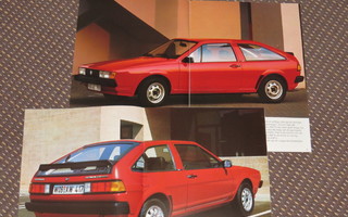 1983 VW Scirocco esite - KUIN UUSI - 20 sivua