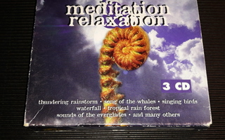 SOUNDS FOR MEDITATION & RELAXATION 3 CD