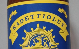 Kadettikoulu / Kadettipäivät olutpullo 1990-luvulta