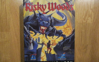 RISKY WOODS  AMIGA (c) ELECTRONIC ARTS 1992 * BIG BOX