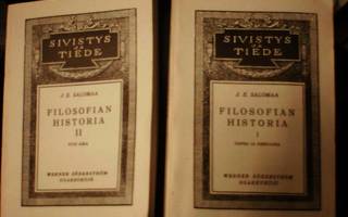 J. E. Salomaa: Filosofian historia I & II (uusintap.1989)