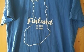 Sininen Suomi t-paita
