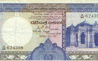 Sri Lanka 50 rupia 1982