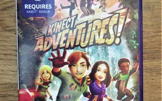 XBOX 360 Kinect Adventures! + ohjekirja