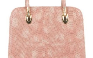 Pink Croco Bag