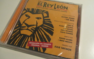The Lion King El Rey Leon Disney musikaali CD esp.
