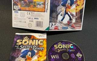 Sonic and the Secret Rings Wii - CiB