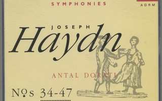 HAYDN: Sinfoniat No:t 34 – 47 - Decca EU RM 4-CD 1991 (1973)